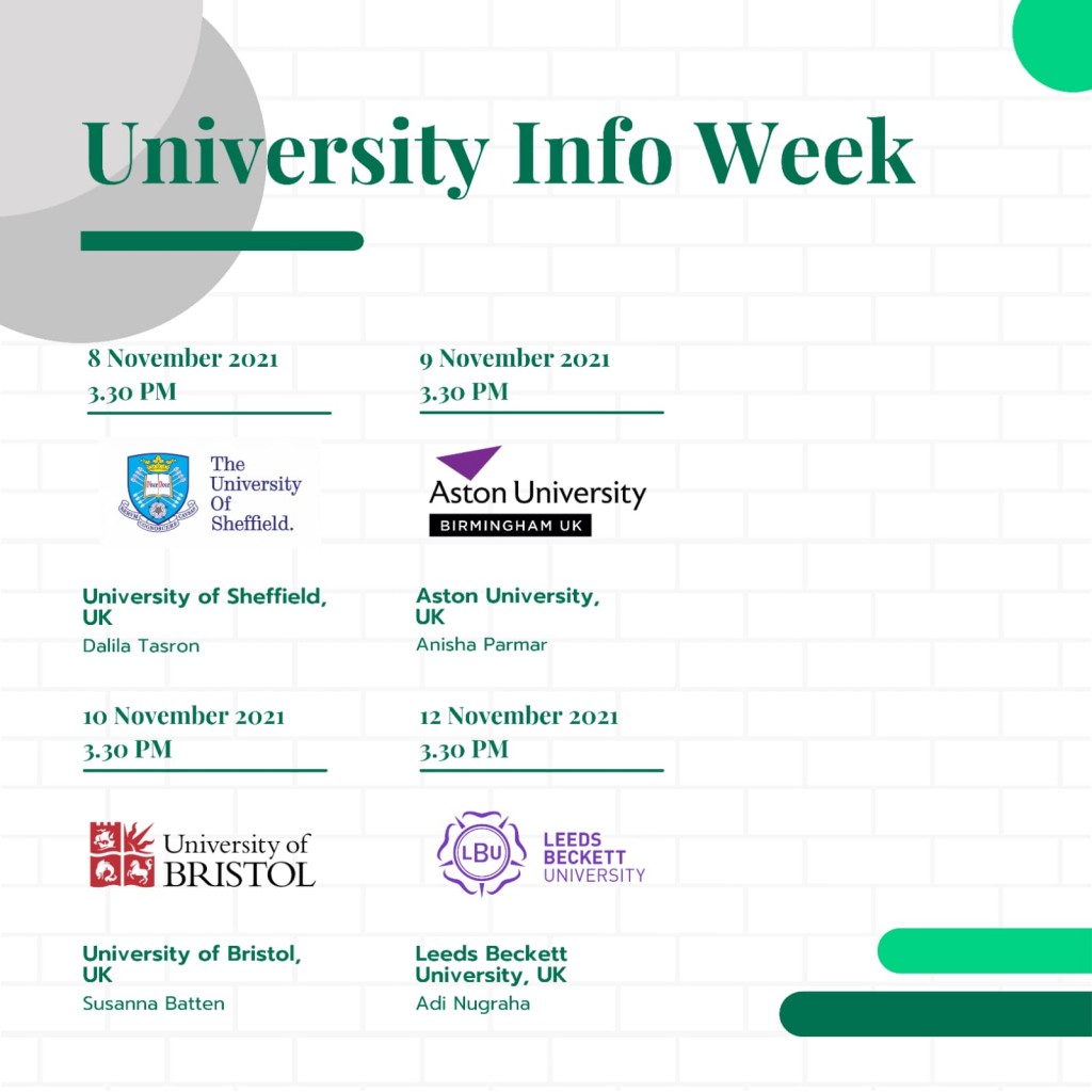 University Info Week 3